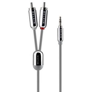 Belkin iPhone Y Adapter Cable аудиокабель для iPhone/iPod/iPad (2,1 м) купить цена москва