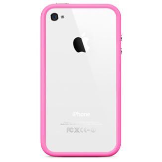 Apple iPhone 4 Bumper Pink купить цена москва
