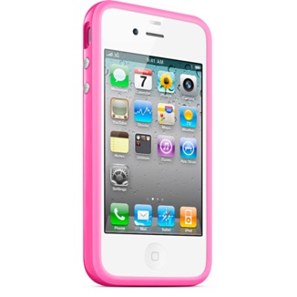 Apple iPhone 4 Bumper Pink купить цена москва