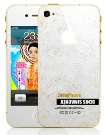 Apple iPhone 4S 64 Gb SimaPhone White от Дениса Симачева купить цена москва