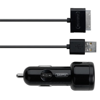 Griffin PowerJolt автомобильное зарядное устройство для iPad/iPhone/iPod купить цена москва
