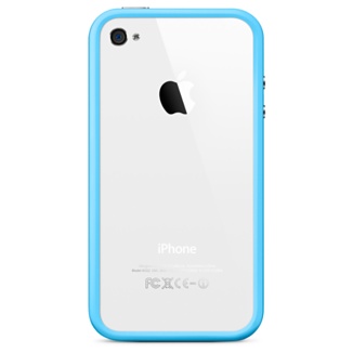 Apple iPhone 4 Bumper Blue купить цена москва