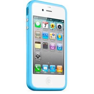 Apple iPhone 4 Bumper Blue купить цена москва