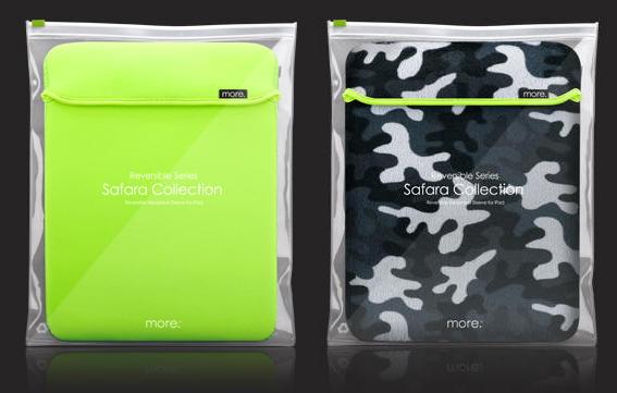 More Thing Safara двухсторонний чехол для iPad Neon Green/Blue Camo купить цена москва