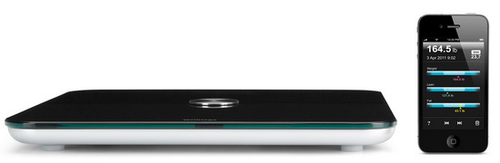 Withings WiFi Body Scale весы с Wi-Fi для iPhone/iPod/iPad купить цена москва