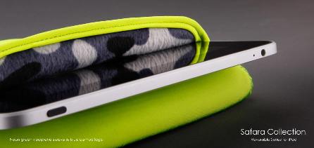 More Thing Safara двухсторонний чехол для iPad Neon Green/Blue Camo купить цена москва