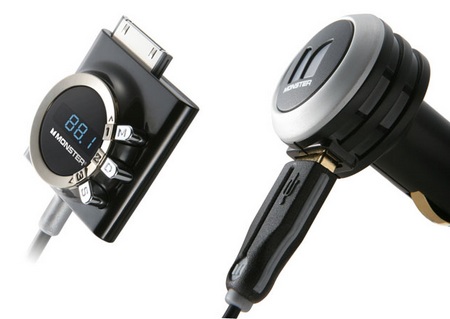 Monster iCarPlay Wireless 1000 FM-трансмиттер для iPhone/iPod/iPad купить цена москва