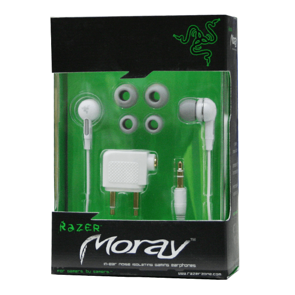 Razer Moray наушники для iPhone/iPod/iPad (White) купить цена москва
