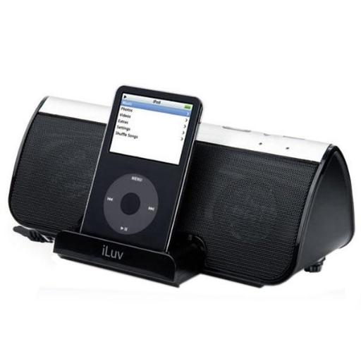 iLuv i189 акустическая система для iPhone/iPod (Black) купить цена москва