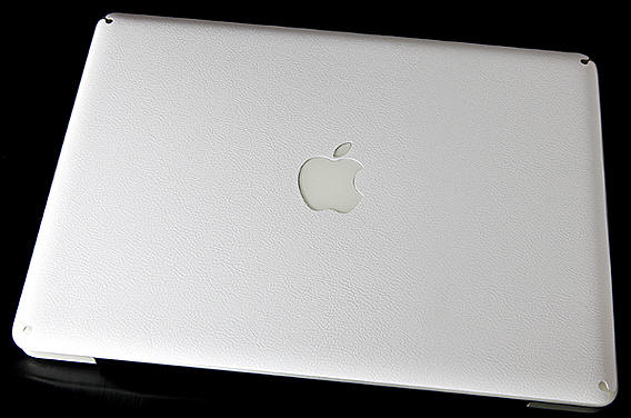 SGP Laptop Cover Skin защитная пленка-наклейка для Unibody MacBook 13 (White Leather) купить цена москва