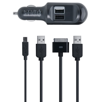 Belkin Dual Auto Charger F8Z280 автомобильное зарядное устройство для iPhone/iPod купить цена москва