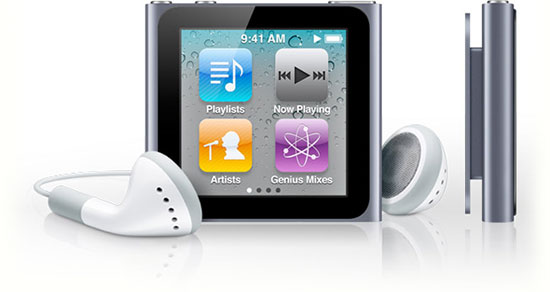 Apple iPod nano 6G 16GB MC695QB/A Blue купить цена москва