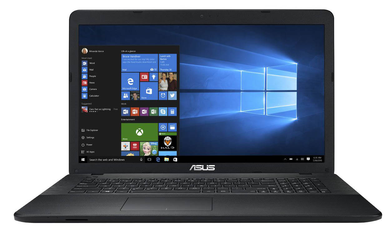 Ноутбук Asus X751SA 17.3 Intel Pentium N3700 2.4Ghz, 4Gb, 500Gb HDD, Win10 (90NB07M1-M01350), Black Ноутбук Asus X751SA 17.3 Intel Pentium N3700 2.4Ghz, 4Gb, 500Gb HDD, Win10 (90NB07M1-M01350), BlackНоутбуки для работы и учебы<br>Ноутбук<br>