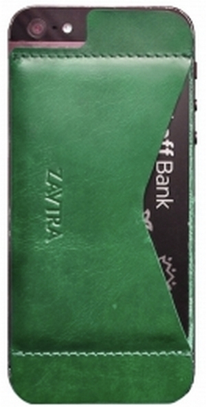 Кошелек-накладка Zavtra для iPhone 5/5S (Green) Кошелек-накладка Zavtra для iPhone 5/5S (Green)Чехлы-накладки для смартфонов<br>Кошелек-накладка<br>