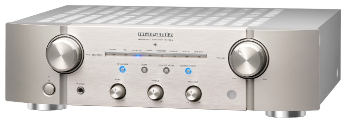 Marantz PM7005 - двухканальный стереоусилитель (Silver/Gold)