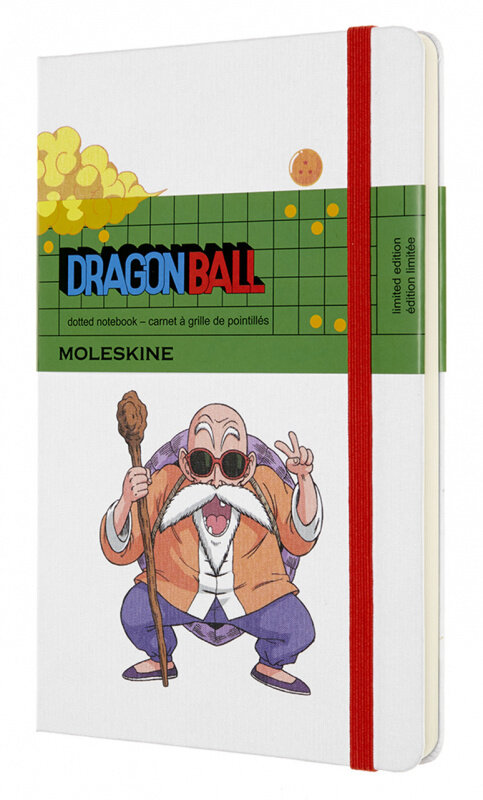 Блокнот Moleskine DragonBall Limited Edition Large (LEDGQP066B) в точку (Master Roshi)
Блокнот Moleskine DragonBall Limited Edition Large (LEDGQP066B) в точку (Master Roshi)