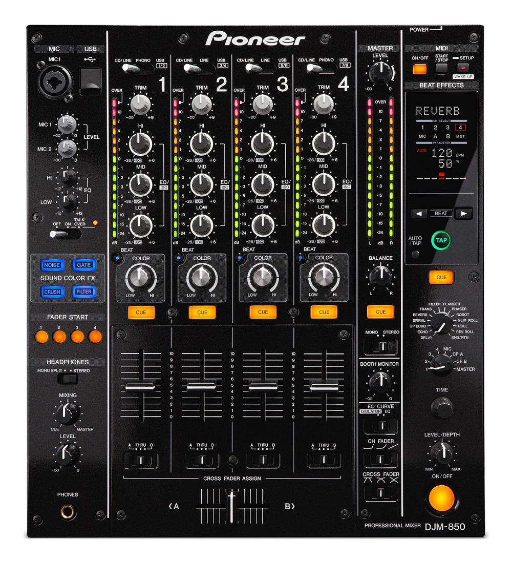 Pioneer DJM-850-K - DJ-микшер (Black)