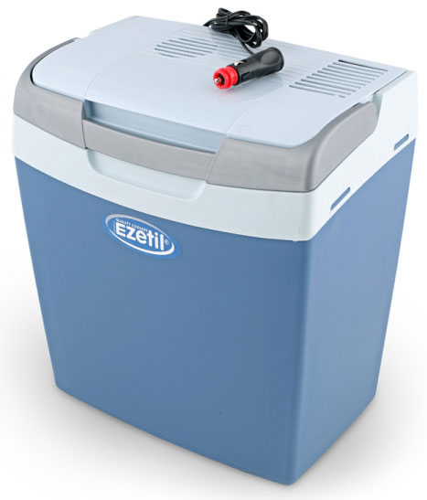 Ezetil E30/E32 12V (10776910) - автомобильный холодильник (Blue/White) Ezetil E30/E32 12V (10776910) - автомобильный холодильник (Blue/White)Автомобильные холодильники<br>Автохолодильник<br>