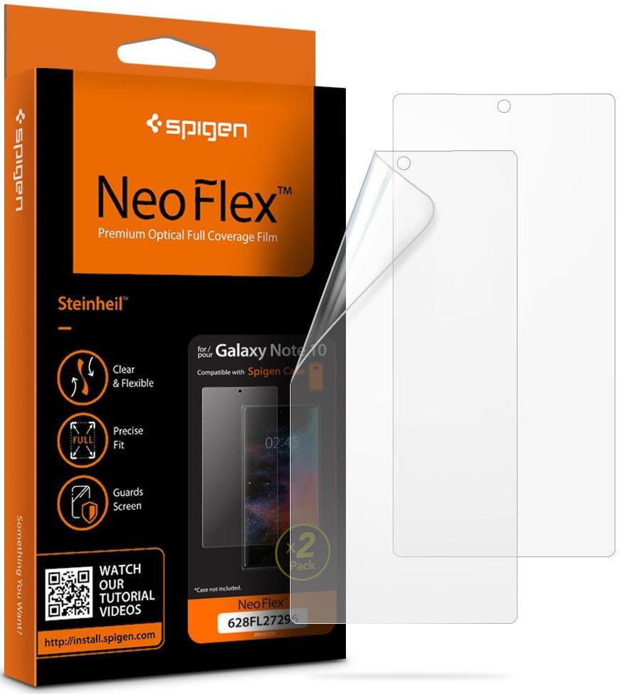 Комплект защитных пленок Spigen Film Neo Flex HD (628FL27298) для Samsung Galaxy Note 10 (Clear)
Комплект защитных пленок Spigen Film Neo Flex HD (628FL27298) для Samsung Galaxy Note 10 (Clear)