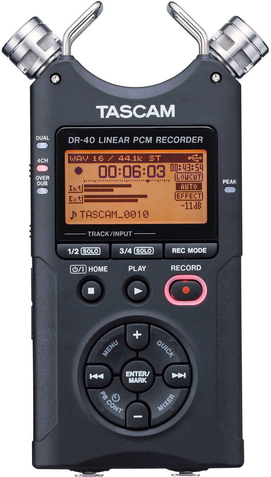 Tascam DR-40 (A035955) - портативный рекордер (Black)