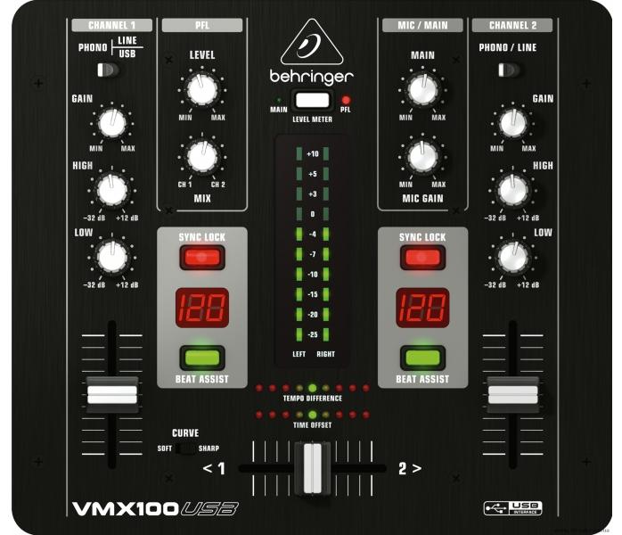 Behringer VMX100USB (A045298) - DJ-микшер (Black) Behringer VMX100USB (A045298) - DJ-микшер (Black)DJ станции и контроллеры<br>DJ-микшер<br>