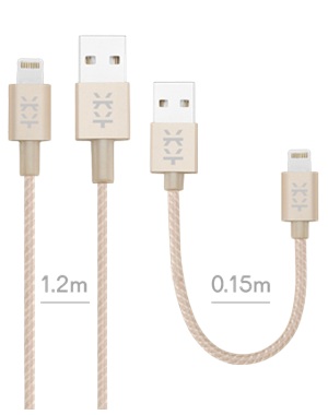 2 Lightning Сables 2 Lightning СablesКабели<br>Набор кабелей USB to Lightning<br>
