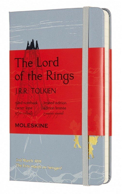 Блокнот Moleskine Lord of the Rings Limited Edition Pocket (LELRMM710IS) в линейку (Grey Isengard)
Блокнот Moleskine Lord of the Rings Limited Edition Pocket (LELRMM710IS) в линейку (Grey Isengard)