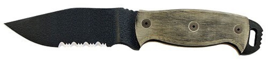 Нож Ontario Black Micarta (ONT/9415BMSR) Нож Ontario Black Micarta (ONT/9415BMSR)Ножи туристические<br>Нож<br>