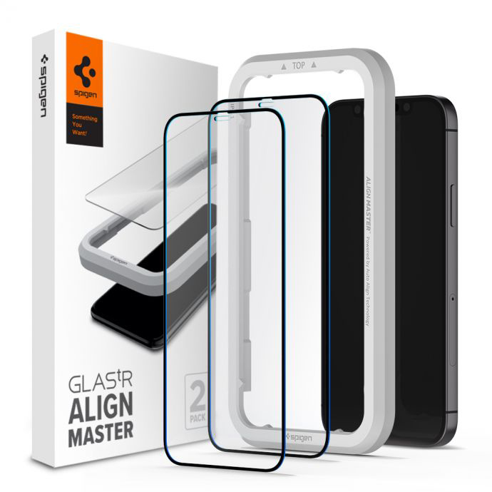 Защитное стекло Spigen Glas.tR AlignMaster 2 Pack (AGL01792) для iPhone 12 Pro Max (Black)
Защитное стекло Spigen Glas.tR AlignMaster 2 Pack (AGL01792) для iPhone 12 Pro Max (Black)