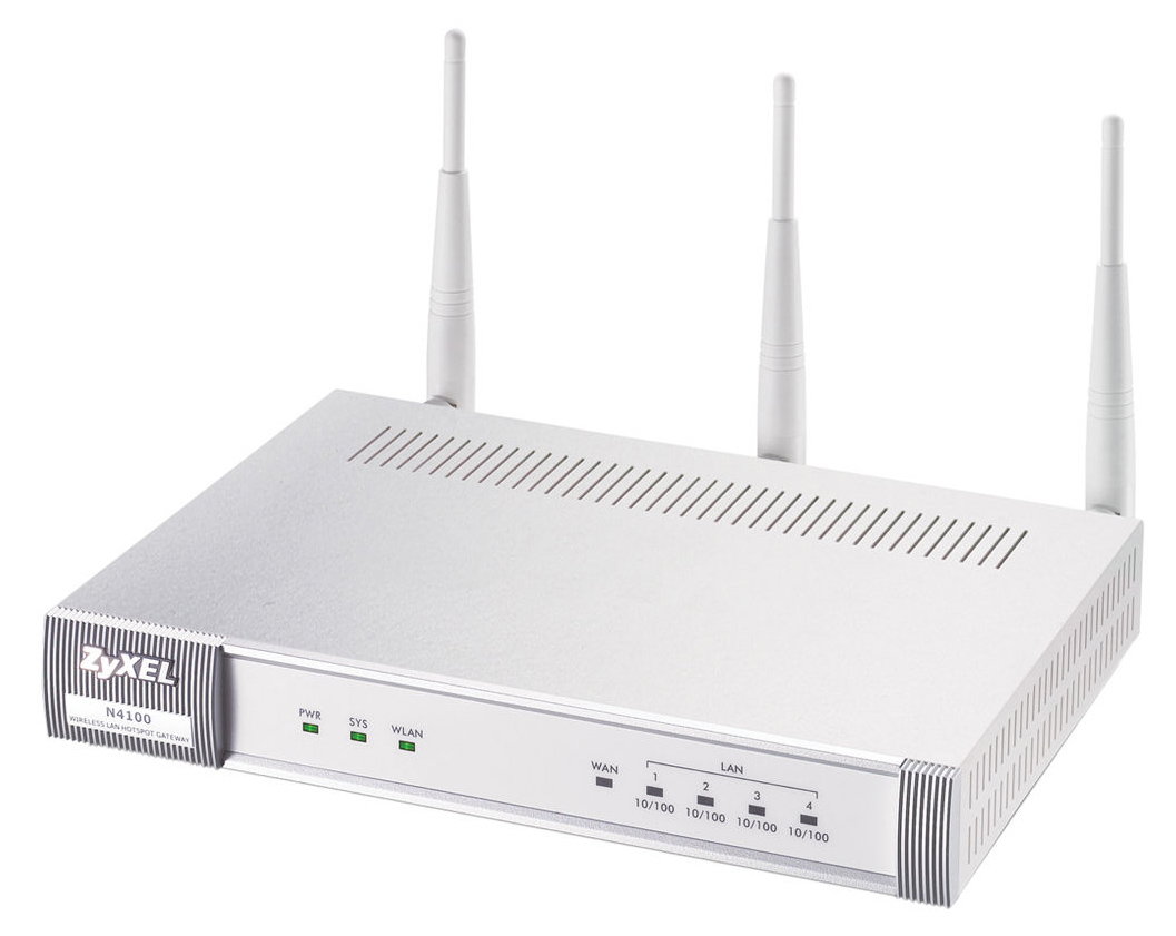 Zyxel N4100 - Wi-Fi точка доступа + принтер квитанций (White)