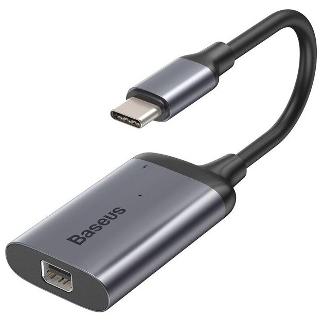 USB-концентратор Baseus Enjoyment Series USB-C to MiniDP/PD CAHUB-Y0G (Deep Grey)
USB-концентратор Baseus Enjoyment Series USB-C to MiniDP/PD CAHUB-Y0G (Deep Grey)