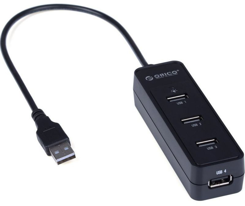 все цены на Orico HF4U - USB-концентратор (Black) онлайн