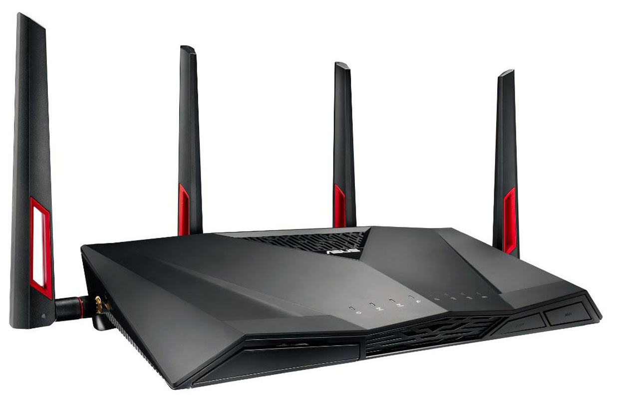 ASUS RT-AC88U - беспроводной маршрутизатор (Black) asus rt n66w беспроводной маршрутизатор