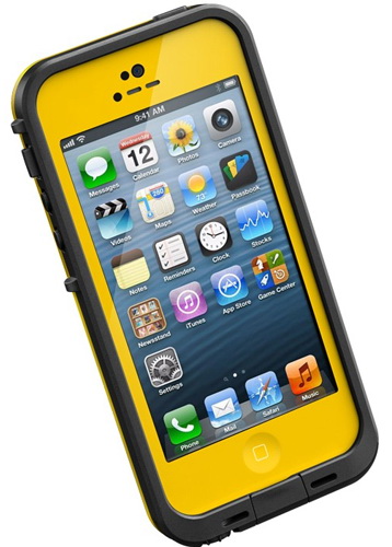 LifeProof Water Resist Case (LP-1301-08) -   iPhone 5/5S (Yellow/Black) - LifeProof - LifeProof   <br>-   : IP 68 <br><br> -  ,  -   <br><br> -     iPhone <br><br> -      (Military Standard) MIL-STD-810F-516.5 <br><br> - ...<br>