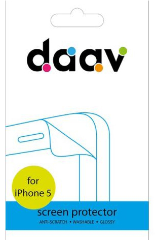 Daav Screen Protector (D-AI5-SP-G) - защитная пленка для iPhone 5/5S (Transparent)