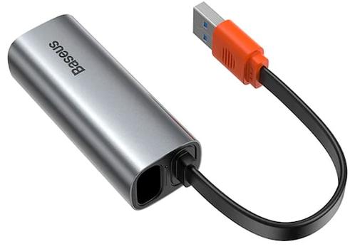 Адаптер Baseus Steel Cannon Series USB-A to Ethernet CAHUB-AD0G (Dark Grey), Steel Cannon Series
Адаптер Baseus Steel Cannon Series USB-A to Ethernet CAHUB-AD0G (Dark Grey), Steel Cannon Series