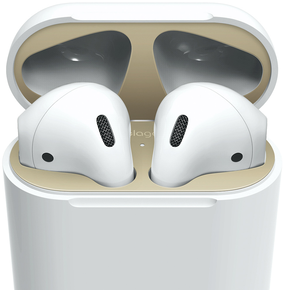 Защитная пластина Elago Dust Guard (EAP-GUARD-MGD-2S) для наушников Apple AirPods (Matt Gold)
Защитная пластина Elago Dust Guard (EAP-GUARD-MGD-2S) для наушников Apple AirPods (Matt Gold)