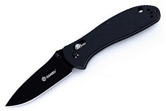 Ganzo G7393 (G7393-BK) - складной нож (Black) ganzo g7041 bk