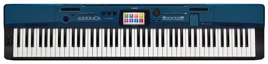 Casio Privia PX-560M (A061601) - цифровое пианино (Blue/Black) Casio Privia PX-560M (A061601) - цифровое пианино (Blue/Black)Музыкальные инструменты<br>Cинтезатор<br>