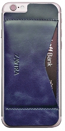 Кошелек-накладка Zavtra для iPhone 6/6S (Blue)
