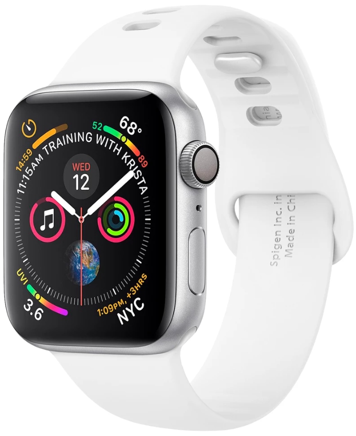 Ремешок Spigen Air Fit (062MP25402) для Apple Watch Series SE/6/2/3/4/5 42/44 mm (White)
Ремешок Spigen Air Fit (062MP25402) для Apple Watch Series SE/6/2/3/4/5 42/44 mm (White)