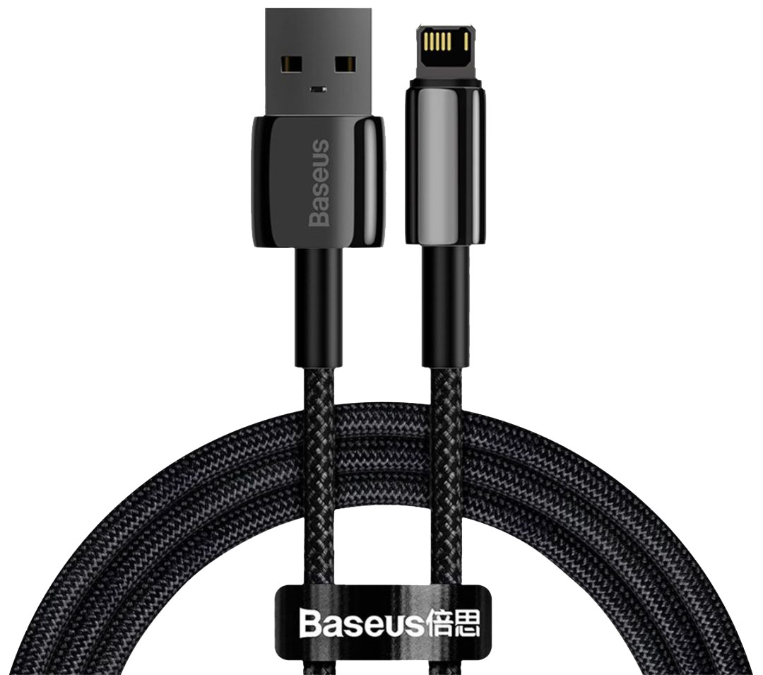 Кабель Baseus Tungsten Gold Fast Charging Data Cable USB/Lightning 2m CALWJ-A01 (Black)
Кабель Baseus Tungsten Gold Fast Charging Data Cable USB/Lightning 2m CALWJ-A01 (Black)