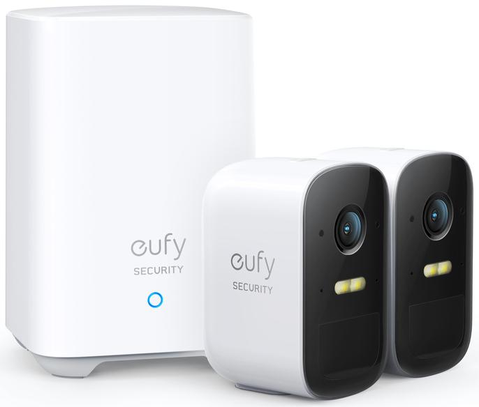 Комплект Anker eufyCam 2C 2-Cam Kit: IP-камера eufyCam 2C (2 шт.) и домашняя станция HomeBase 2 T88313D2 (White)
Комплект Anker eufyCam 2C 2-Cam Kit: IP-камера eufyCam 2C (2 шт.) и домашняя станция HomeBase 2 T88313D2 (White)