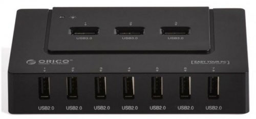 все цены на Orico H9910-U3 - USB-концентратор (Black) онлайн