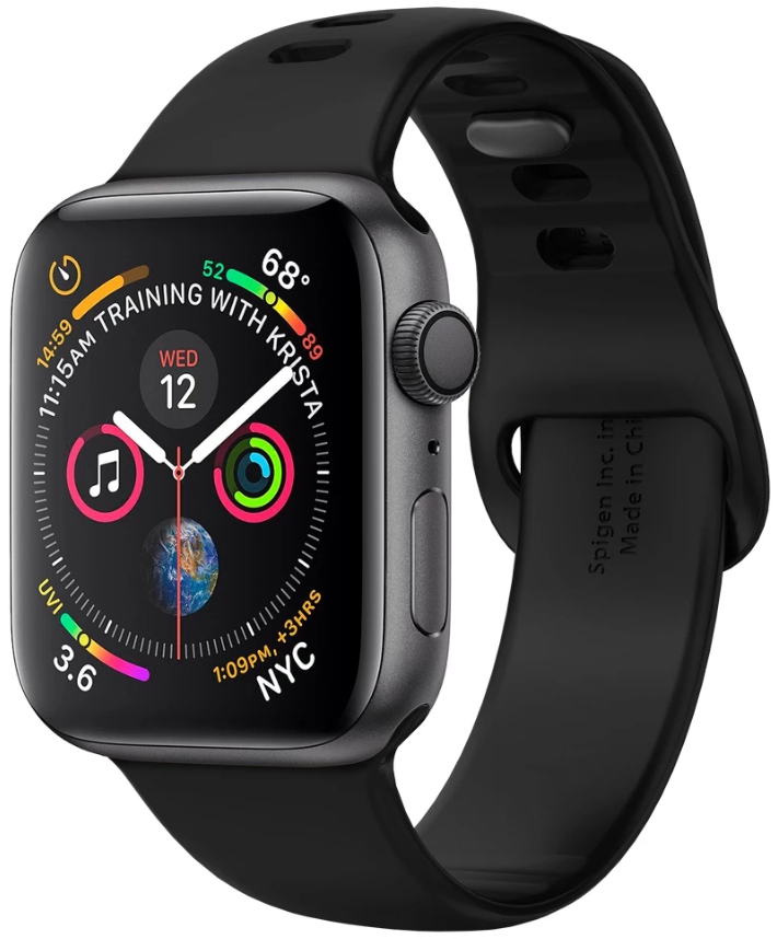 Ремешок Spigen Air Fit (062MP25400) для Apple Watch Series SE/6/2/3/4/5 42/44 mm (Black)
Ремешок Spigen Air Fit (062MP25400) для Apple Watch Series SE/6/2/3/4/5 42/44 mm (Black)