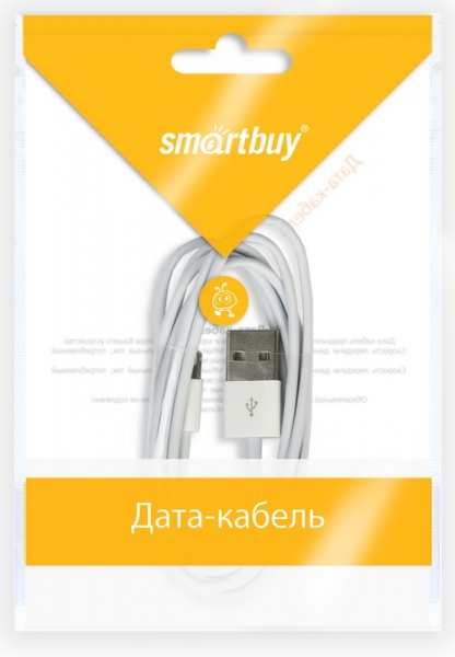 Smartbuy iK-512 1.2 m - кабель USB - 8-pin (White)