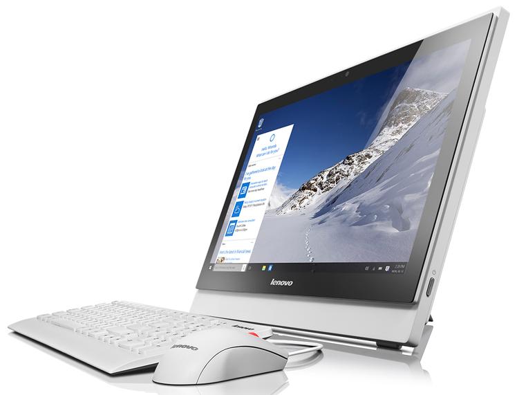 Моноблок Lenovo S400z 21.5" Intel Core i3-6100U 2.3GHz, 4Gb, 500Gb (10K2001WRU), White