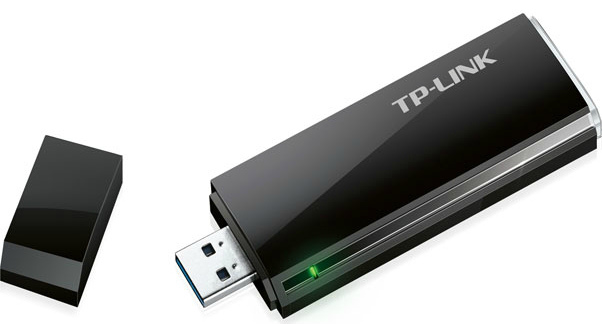 TP-LINK Archer T4U - беспроводной двухдиапазонный сетевой USB-адаптер (Black)