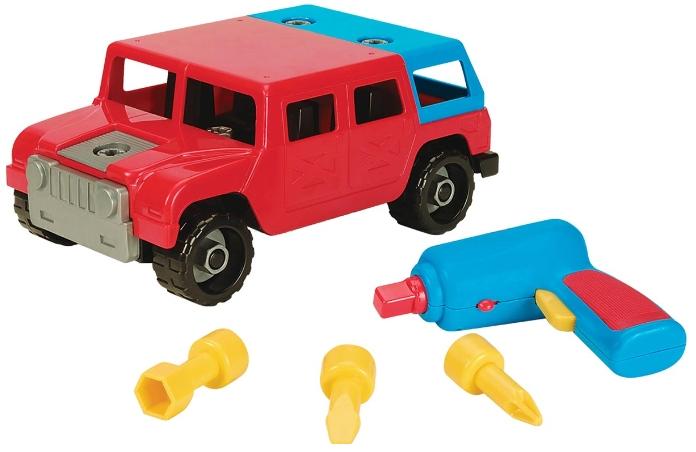 Игрушка-конструктор Battat Разборный внедорожник (68707) Игрушка-конструктор Battat Разборный внедорожник (68707)Конструкторы для детей младшего возраста<br>Игрушка-конструктор<br>