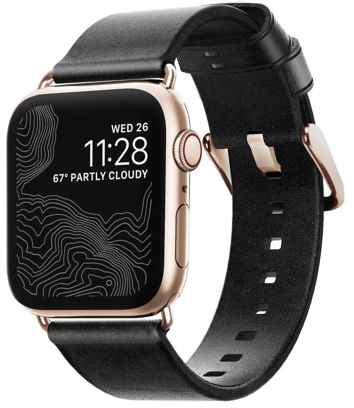 Ремешок Nomad Modern Strap (NM1A31SM00) для Apple Watch Series SE/6/2/3/4 38/40 mm (Black/Gold), Modern Strap
Ремешок Nomad Modern Strap (NM1A31SM00) для Apple Watch Series SE/6/2/3/4 38/40 mm (Black/Gold), Modern Strap